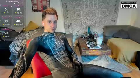 Snapshot of kinky_spidey chatting on April 26, 7:17 am kinky_spidey online show from April 26, 7:17 am