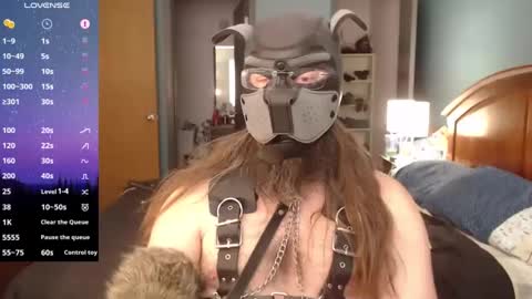 kinkywolf87 online show from December 6, 6:50 pm