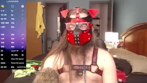 kinkywolf87 online show from February 14, 7:32 pm