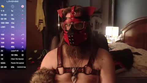 kinkywolf87 online show from March 21, 7:13 am