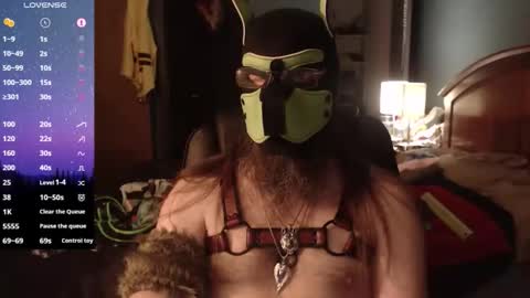 kinkywolf87 online show from May 15, 3:35 am