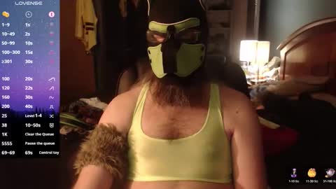kinkywolf87 online show from May 27, 4:20 am