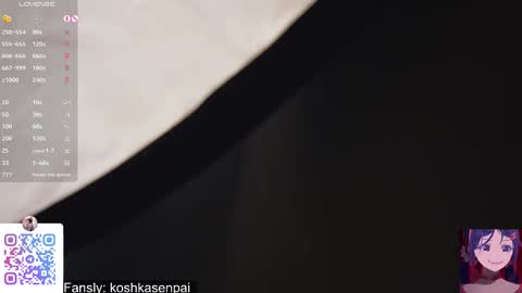 Snapshot of koshkasenpai chatting on November 3, 7:20 am koshkasenpai online show from November 3, 7:20 am