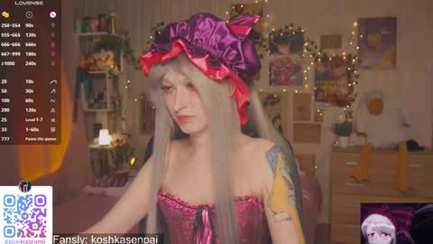 Snapshot of koshkasenpai chatting on November 28, 4:31 pm koshkasenpai online show from November 28, 4:31 pm