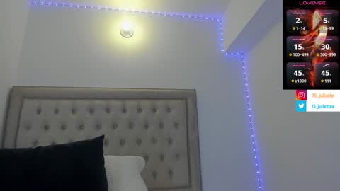 Juliette online show from January 4, 12:37 am