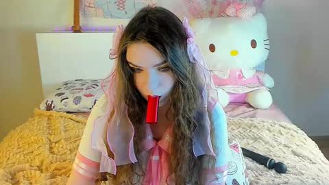 Snapshot of kuraii_ chatting on February 21, 2:17 am Anna online show from February 21, 2:17 am