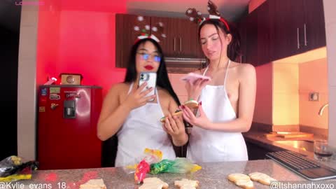 Snapshot of kylie_evans_18 chatting on December 2, 1:25 am Kylie online show from December 2, 1:25 am