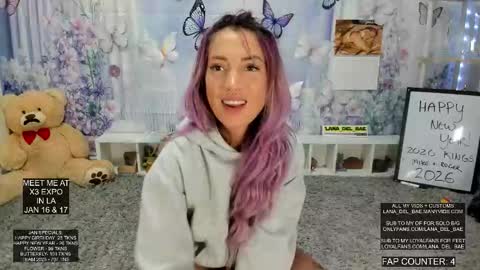 Snapshot of lana_del_bae chatting on January 9, 3:20 am Lana Del Bae online show from January 9, 3:20 am