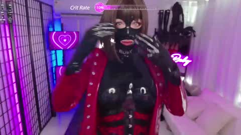 Latex Ruby online show from December 7, 5:48 am