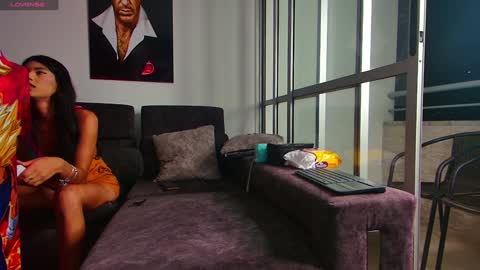 Snapshot of latin_couple77 chatting on January 8, 5:27 am Sara y Andy online show from January 8, 5:27 am