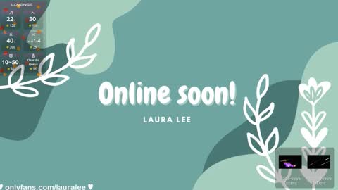 Snapshot of laura_lee chatting on October 23, 1:38 am Laura Lee. online show from October 23, 1:38 am