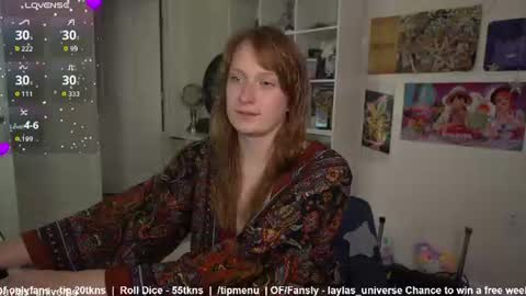Layla Universe online show from July 16, 11:33 pm