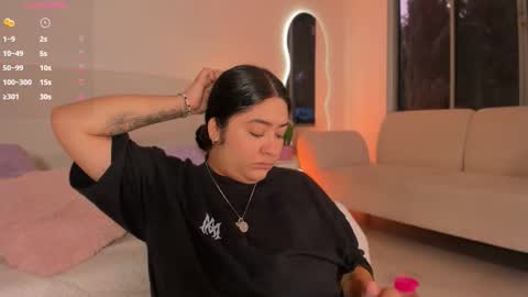 Snapshot of leah_bensoon chatting on October 22, 2:50 pm Leah online show from October 22, 2:50 pm