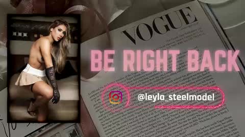 INSTA leylasteel model         online show from April 26, 11:24 pm