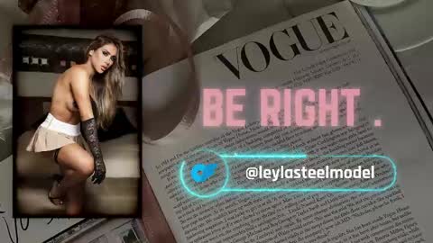 INSTA leylasteel model         online show from May 6, 1:16 pm