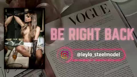 INSTA leylasteel model         online show from May 8, 12:32 pm