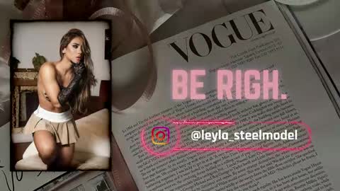 INSTA leylasteel model         online show from May 9, 4:12 pm