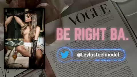 INSTA leylasteel model         online show from May 11, 3:51 pm