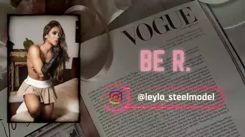 INSTA leylasteel model         online show from May 24, 3:39 pm