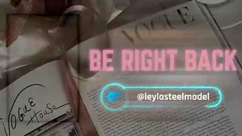 INSTA leylasteel model         online show from June 9, 5:02 pm