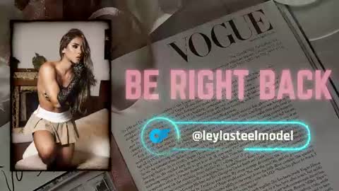 INSTA leylasteel model         online show from July 11, 11:46 am