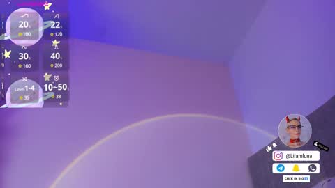 Snapshot of liiamluna chatting on September 23, 9:23 am Liiam Luna online show from September 23, 9:23 am