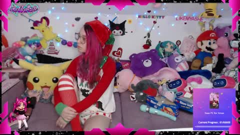 Snapshot of likemyashe chatting on December 9, 7:06 am LikeMyAshe online show from December 9, 7:06 am