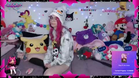 Snapshot of likemyashe chatting on December 10, 4:45 am LikeMyAshe online show from December 10, 4:45 am