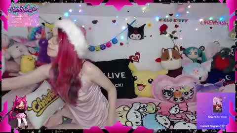 Snapshot of likemyashe chatting on December 15, 3:24 am LikeMyAshe online show from December 15, 3:24 am