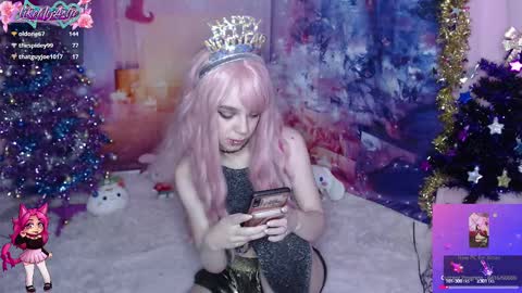 Snapshot of likemyashe chatting on January 1, 4:29 am LikeMyAshe online show from January 1, 4:29 am