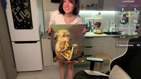 Lily online show from June 13, 6:39 pm