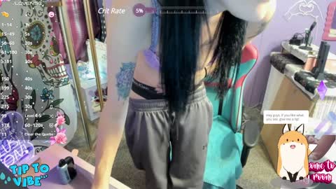 Snapshot of lolabunny9 chatting on December 3, 4:06 pm Lola online show from December 3, 4:06 pm