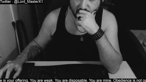 lord_masterx online show from November 9, 1:09 pm