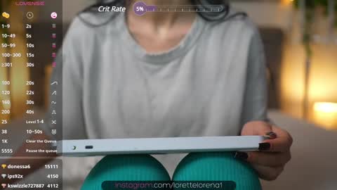 LoretteLorena online show from December 30, 7:53 pm