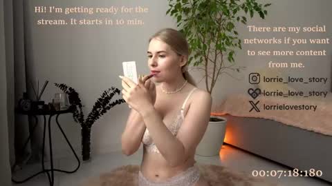 Lorrie online show from January 4, 2:14 pm