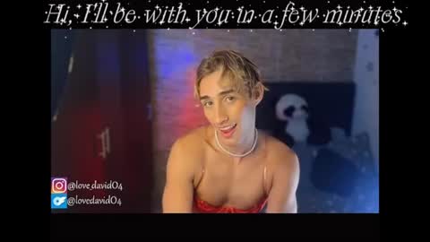 Angel David online show from July 17, 8:35 pm