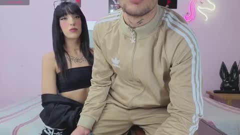 Snapshot of loversinfire chatting on October 6, 6:55 am sofia and bryan online show from October 6, 6:55 am