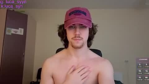 Snapshot of luca_syn chatting on February 23, 7:11 pm Luca S online show from February 23, 7:11 pm