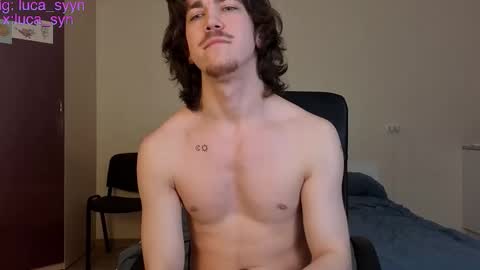 Snapshot of luca_syn chatting on March 16, 5:50 pm Luca S online show from March 16, 5:50 pm