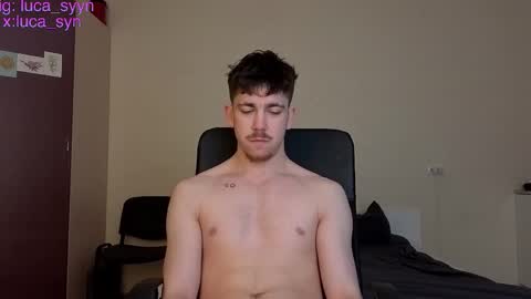 Snapshot of luca_syn chatting on March 20, 7:41 pm Luca S online show from March 20, 7:41 pm