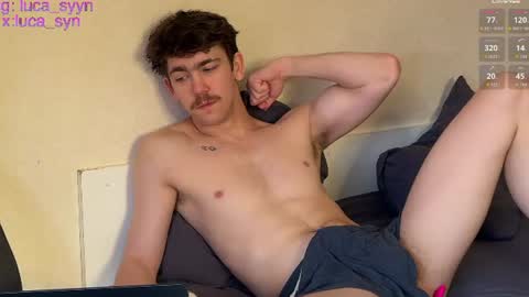Snapshot of luca_syn chatting on June 15, 12:29 pm Luca S online show from June 15, 12:29 pm