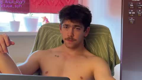 Snapshot of luca_syn chatting on June 23, 11:52 am Luca S online show from June 23, 11:52 am