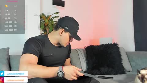 Snapshot of lucasanto_ chatting on January 21, 5:38 am LUCA SANTOS online show from January 21, 5:38 am