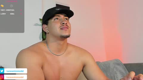 Snapshot of lucasanto_ chatting on February 6, 4:42 am LUCA SANTOS online show from February 6, 4:42 am