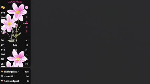 Lucia online show from December 30, 2:09 am