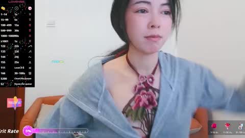 Snapshot of luckrose chatting on March 6, 3:25 am Jinn online show from March 6, 3:25 am