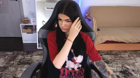 Snapshot of luckyrebel_ chatting on March 30, 6:25 am Monika online show from March 30, 6:25 am