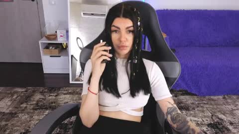Snapshot of luckyrebel_ chatting on April 11, 8:18 am Monika online show from April 11, 8:18 am