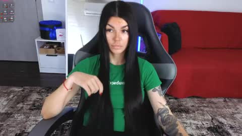 Snapshot of luckyrebel_ chatting on June 6, 7:24 am Monika online show from June 6, 7:24 am