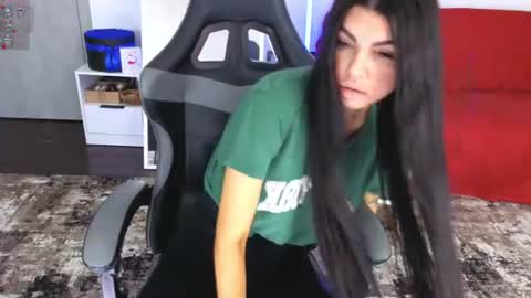 Snapshot of luckyrebel_ chatting on June 12, 6:12 am Monika online show from June 12, 6:12 am